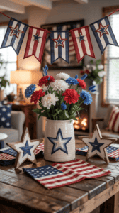 Bring the Red, White & Blue With DIY Patriotic Home Decor Ideas ...