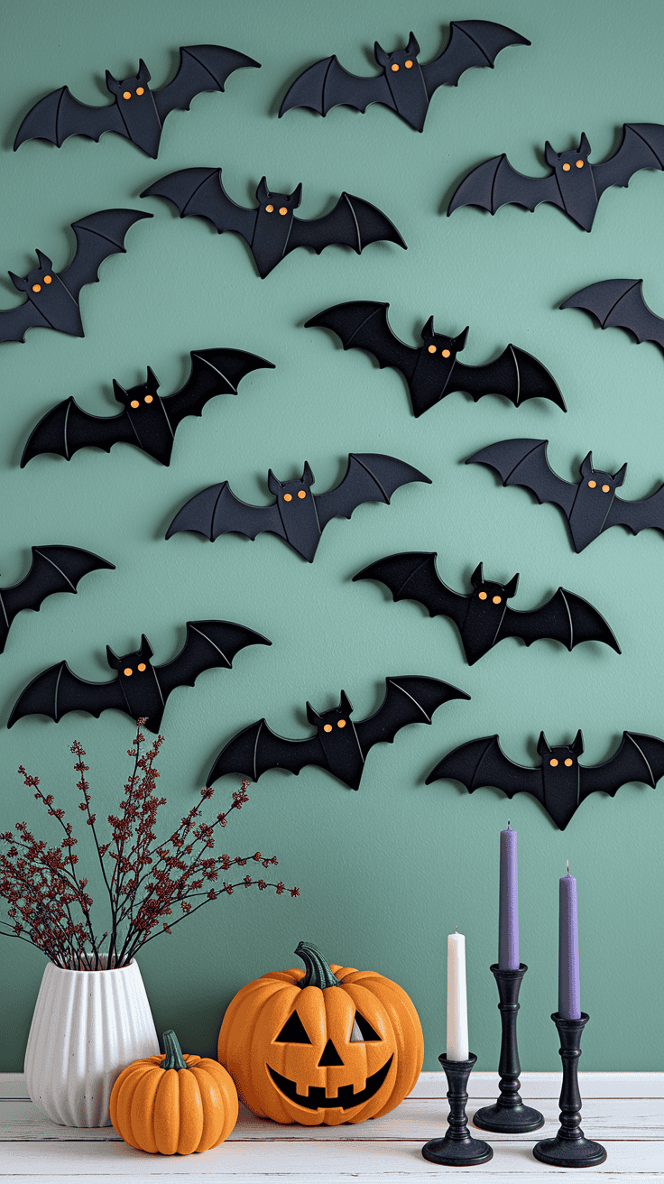 How I Use Bats on Wall Decor for a Subtle Spooky Look