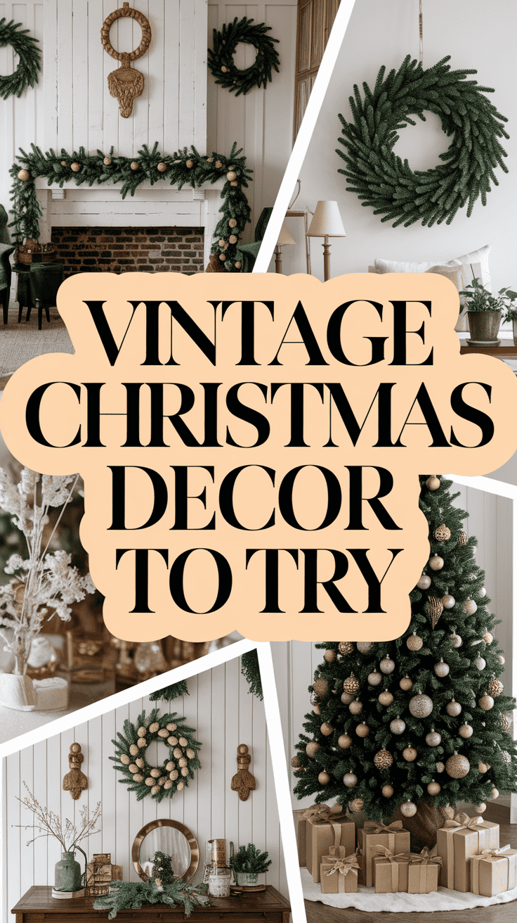 Vintage Decorating Ideas for Christmas With Classic Charm ...