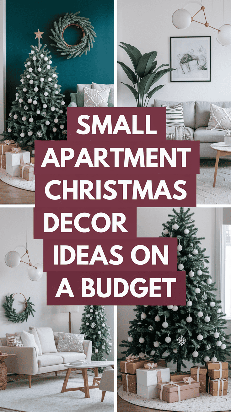 How to Use Christmas Decorating Ideas for Small Apartment Living ...