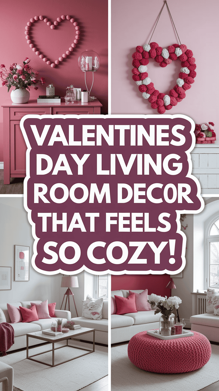 Valentine's Day Living Room Decor to Cozy Up Your Space ...