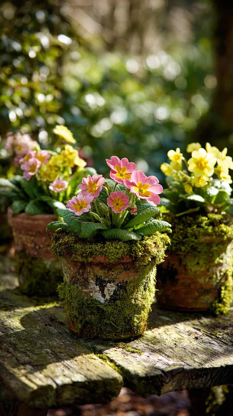 Moss Terracotta Pots - Image 2