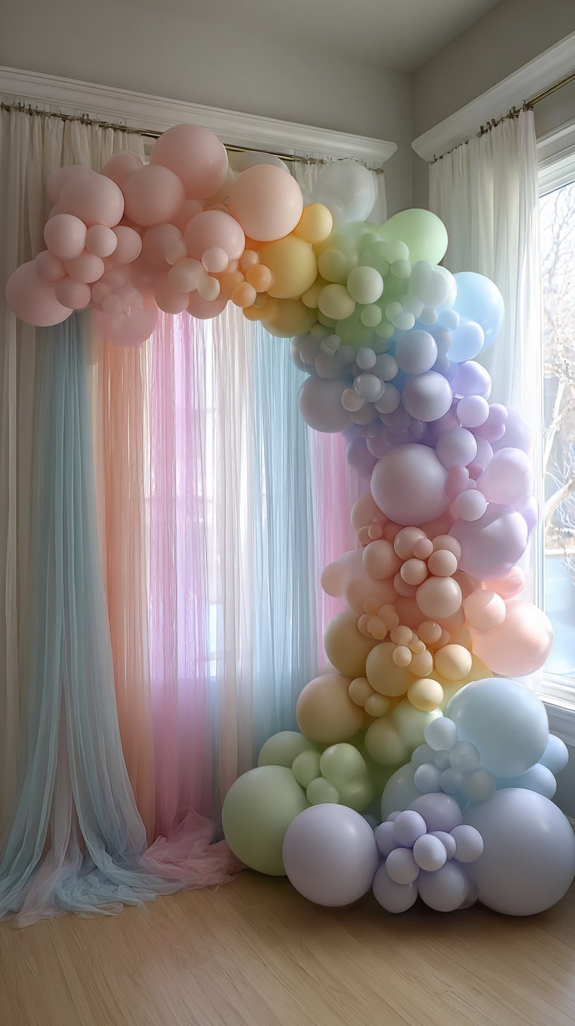 Pastel Rainbow Arch - Image 1