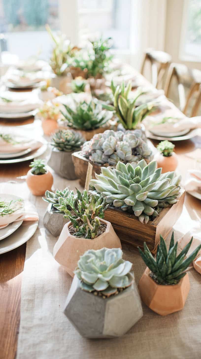 Succulent Neutral Haven - Image 1