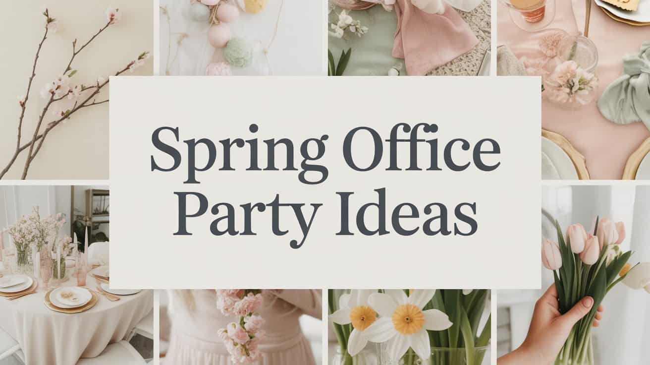 Fresh Spring Office Party Ideas to Boost Morale and Celebrate the Season