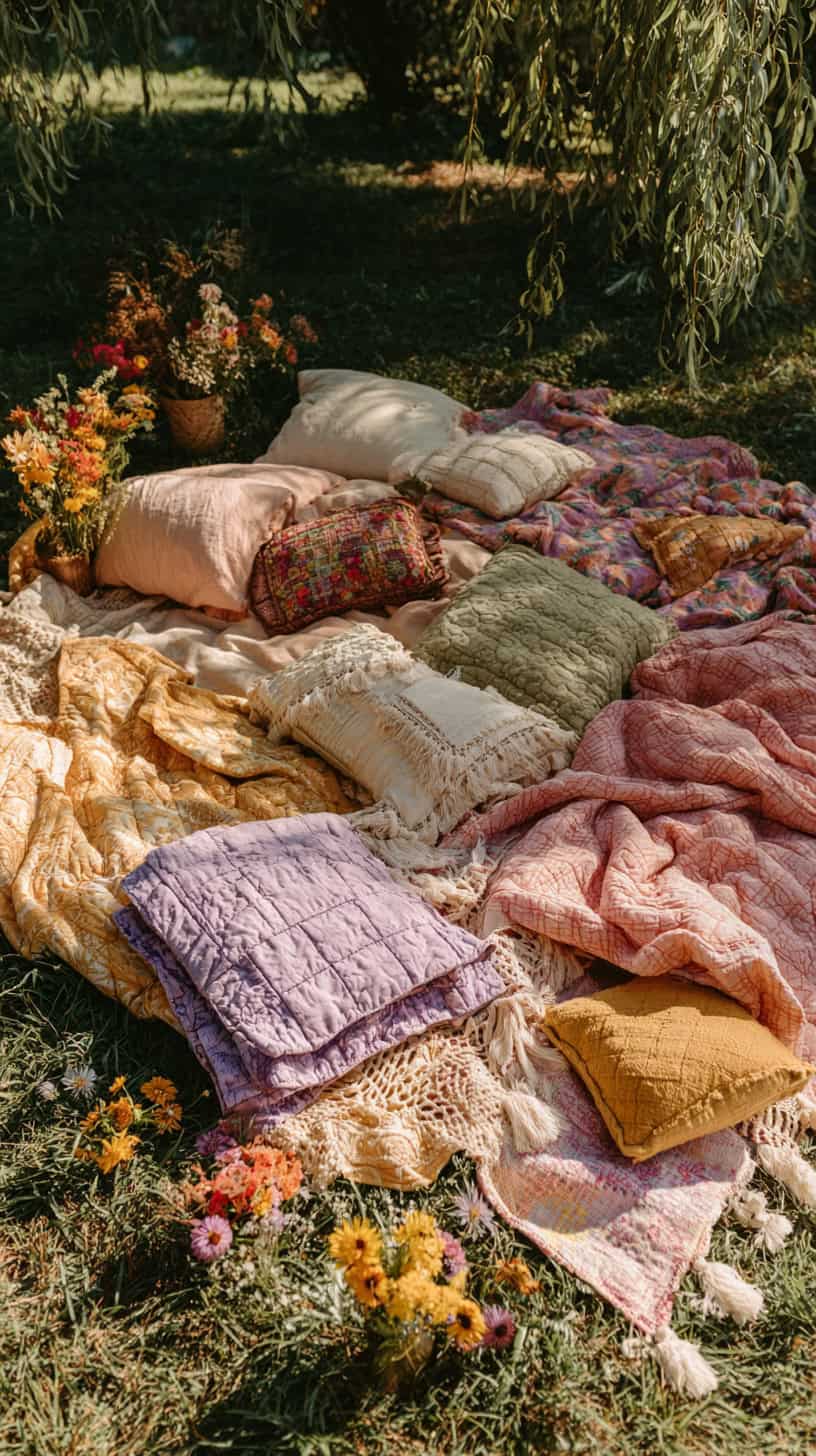 Boho Picnic Blankets