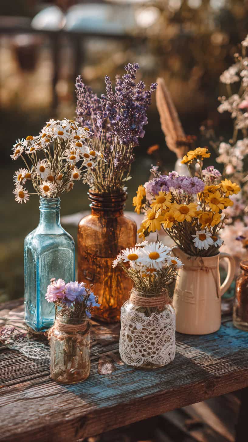 Cottage Core Vases - Image 1