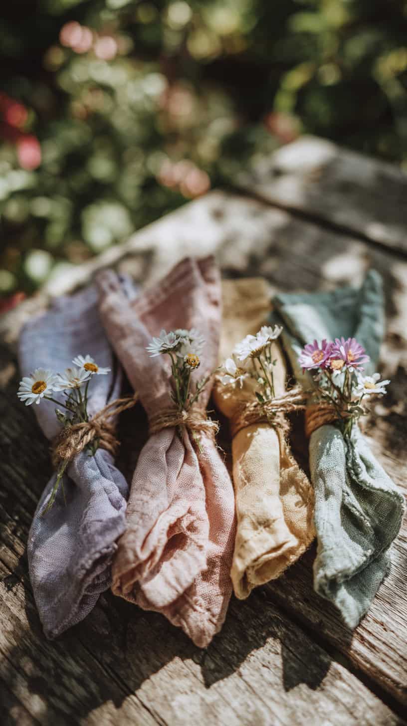 Cottagecore Pastel Napkins - Image 1