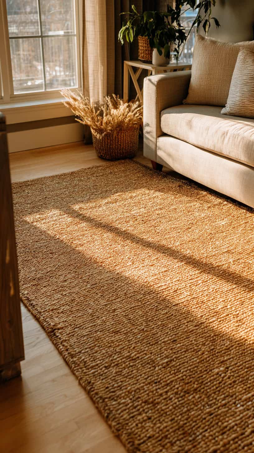 Cozy Seagrass Area Rug - Image 1