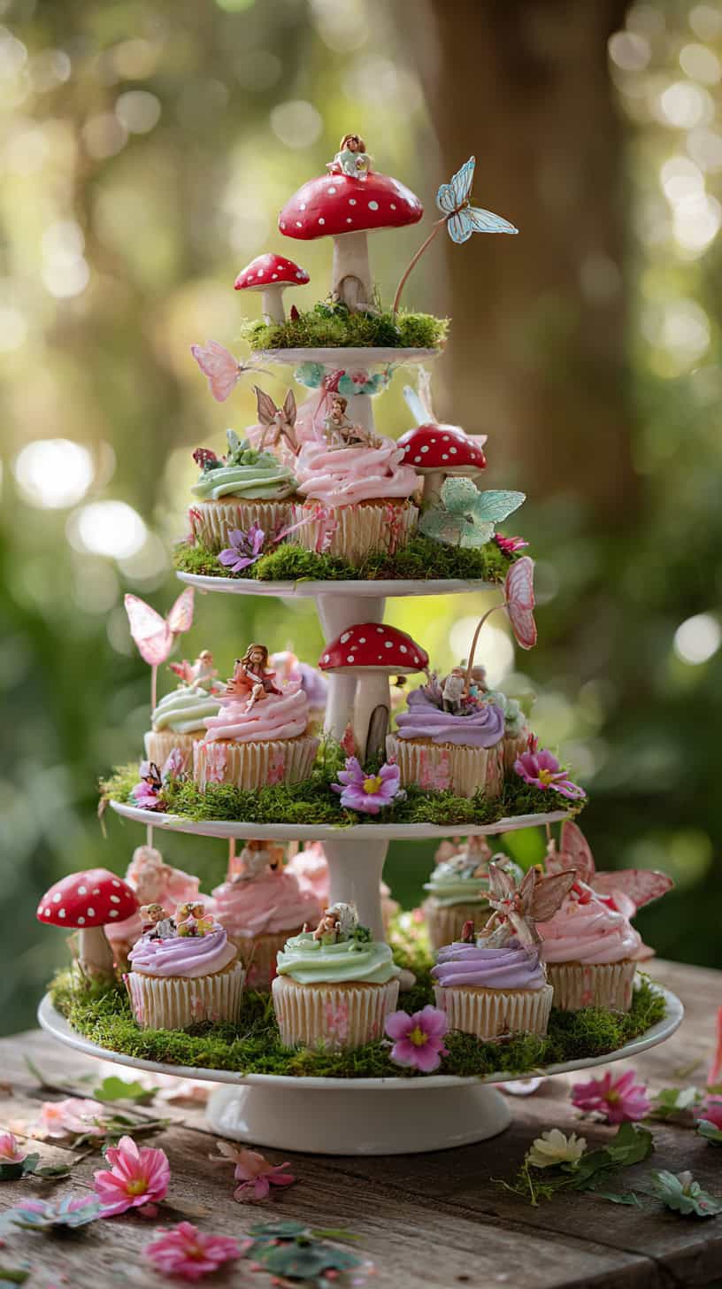 Fairy Cupcake Stand - Image 1
