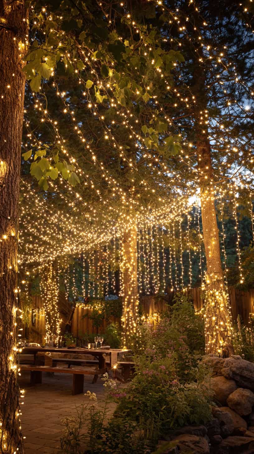 Fairy Light Canopy - Image 1