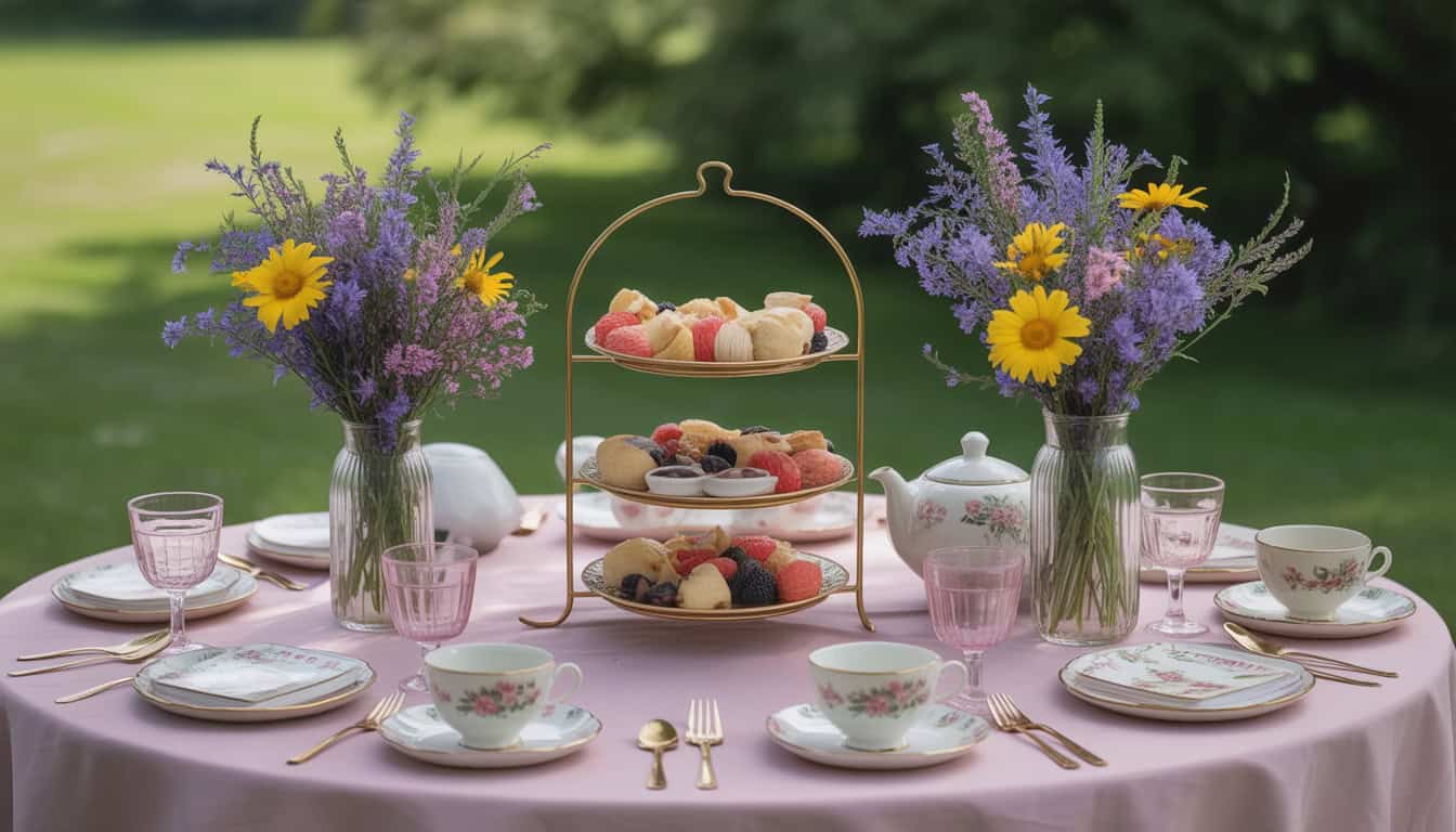 17 Wildflower Tea Party Ideas for a Charming Outdoor Celebration
