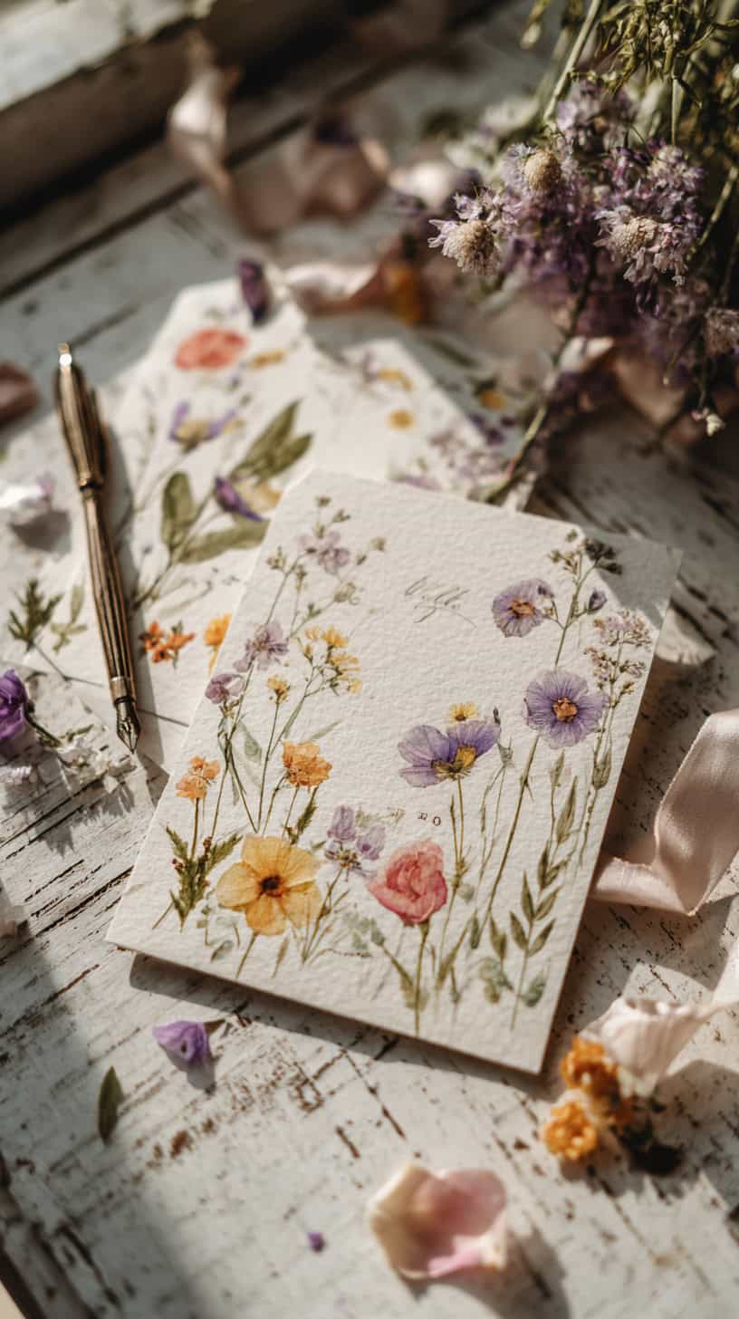 Floral Tea Party Invites - Image 1