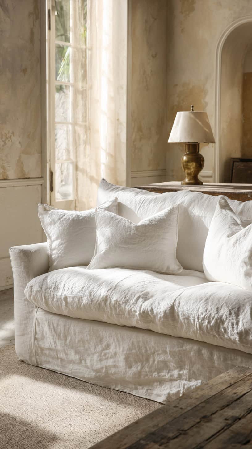 Hollywood Cottage Slipcover Sofa - Image 2