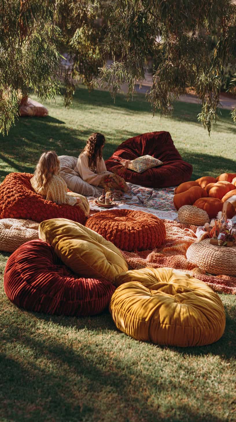 Indoor Floor Pillows - Image 1