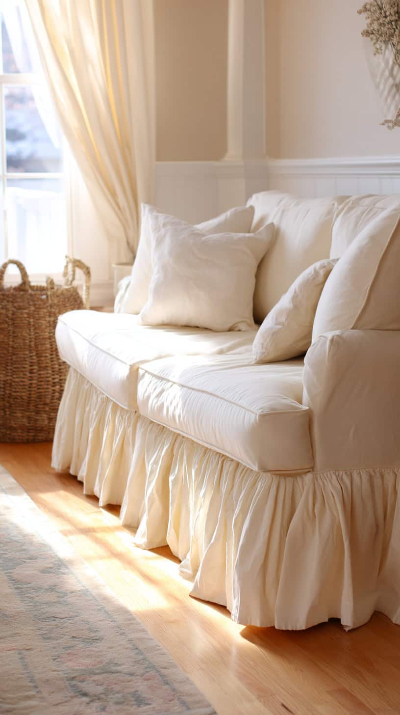 Skirted Sofa Base Detail - Image 2