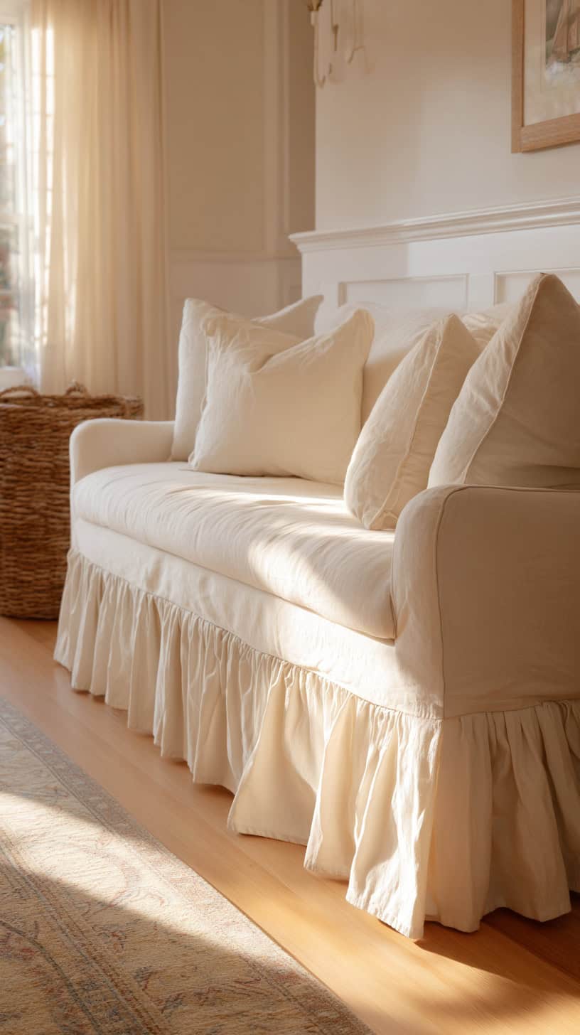 Skirted Sofa Base Detail - Image 1