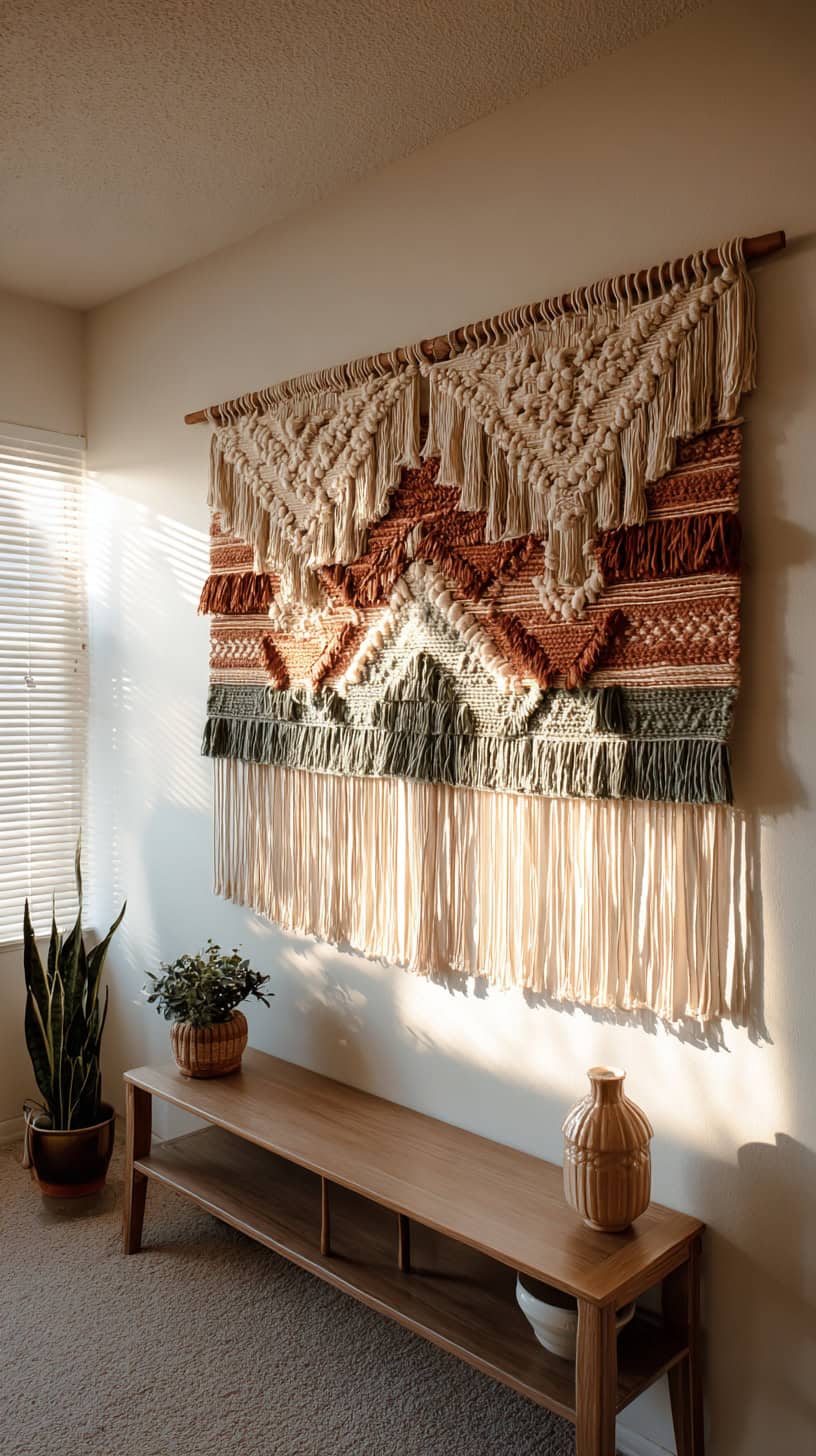 Textile Tapestry Wall Accent - Image 2