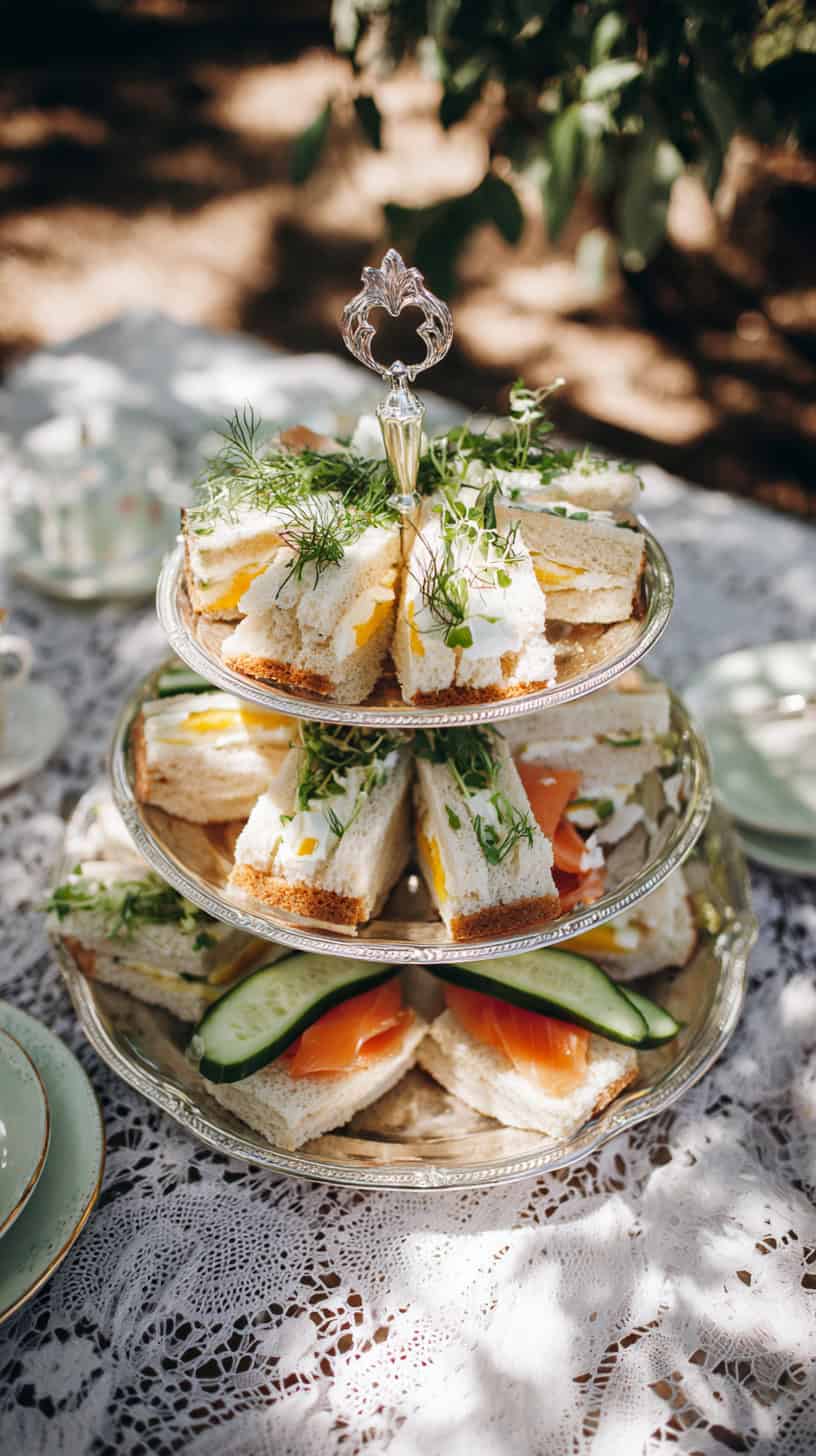 Vintage Tea Sandwiches - Image 2