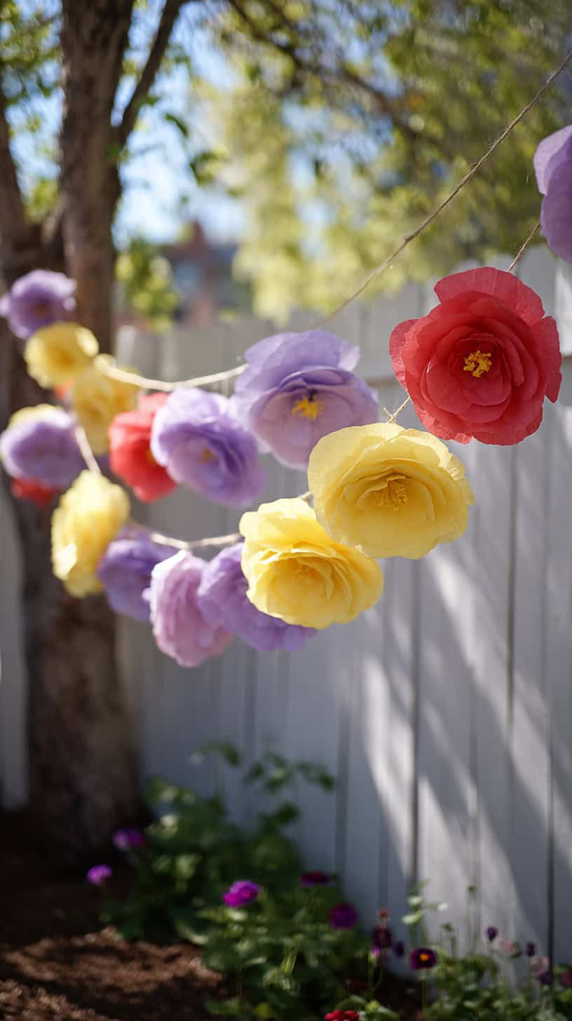 Wildflower Paper Garlands - Image 1
