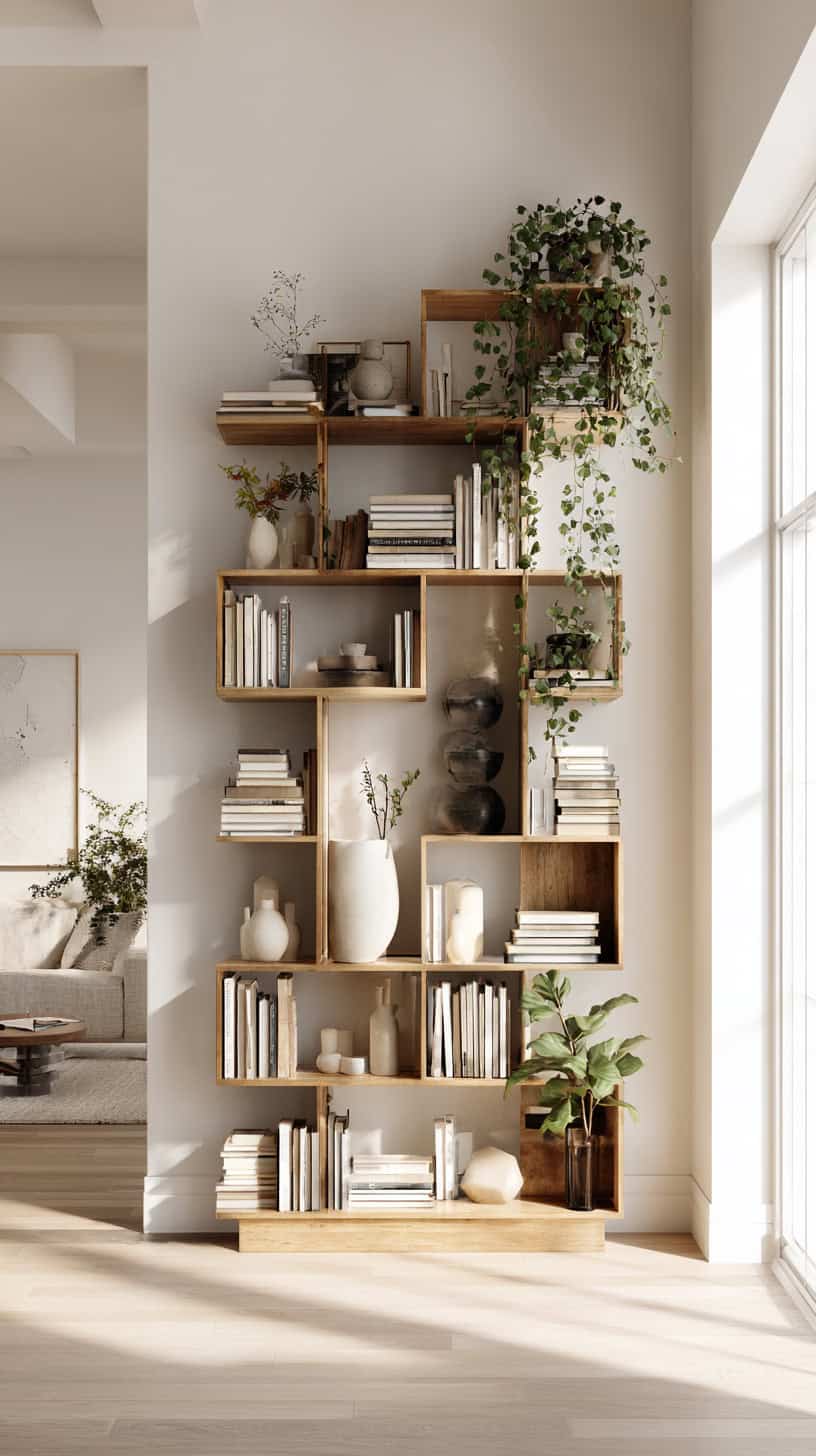 Balanced Maximalist Bookshelf - Image 1