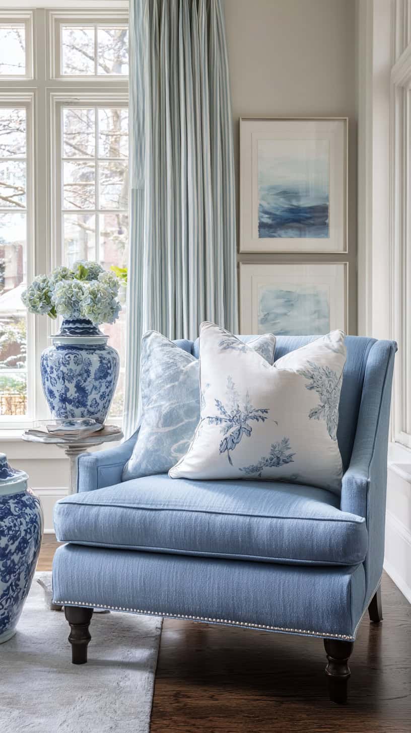 Blue White Accents - Image 2
