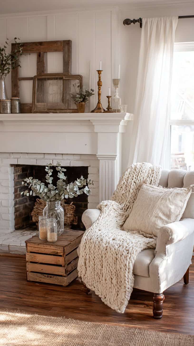 Budget-Friendly Family Room Ideas with Rustic Charm - Image 2
