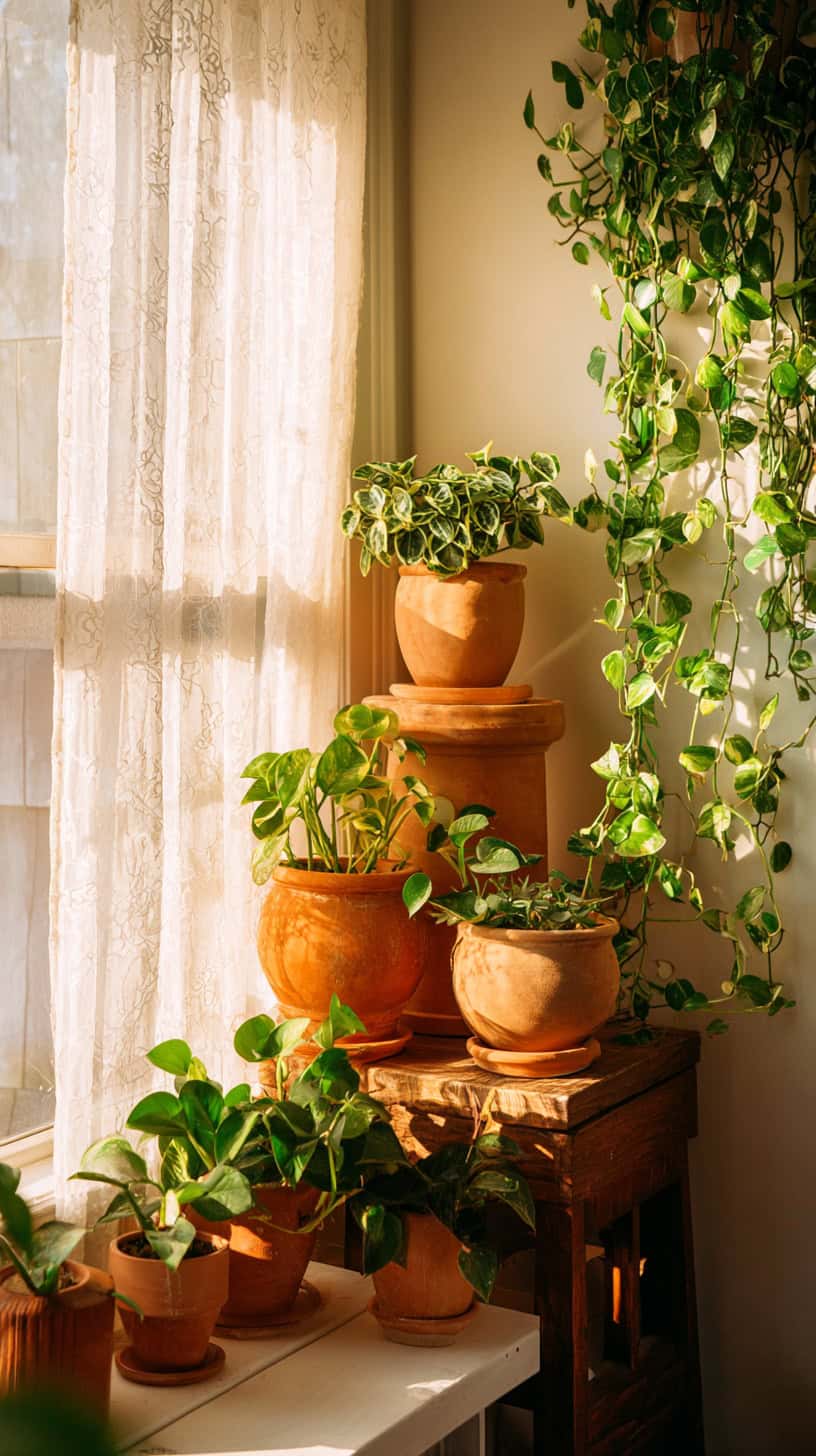 Clay Pot Plant Holders - Image 2