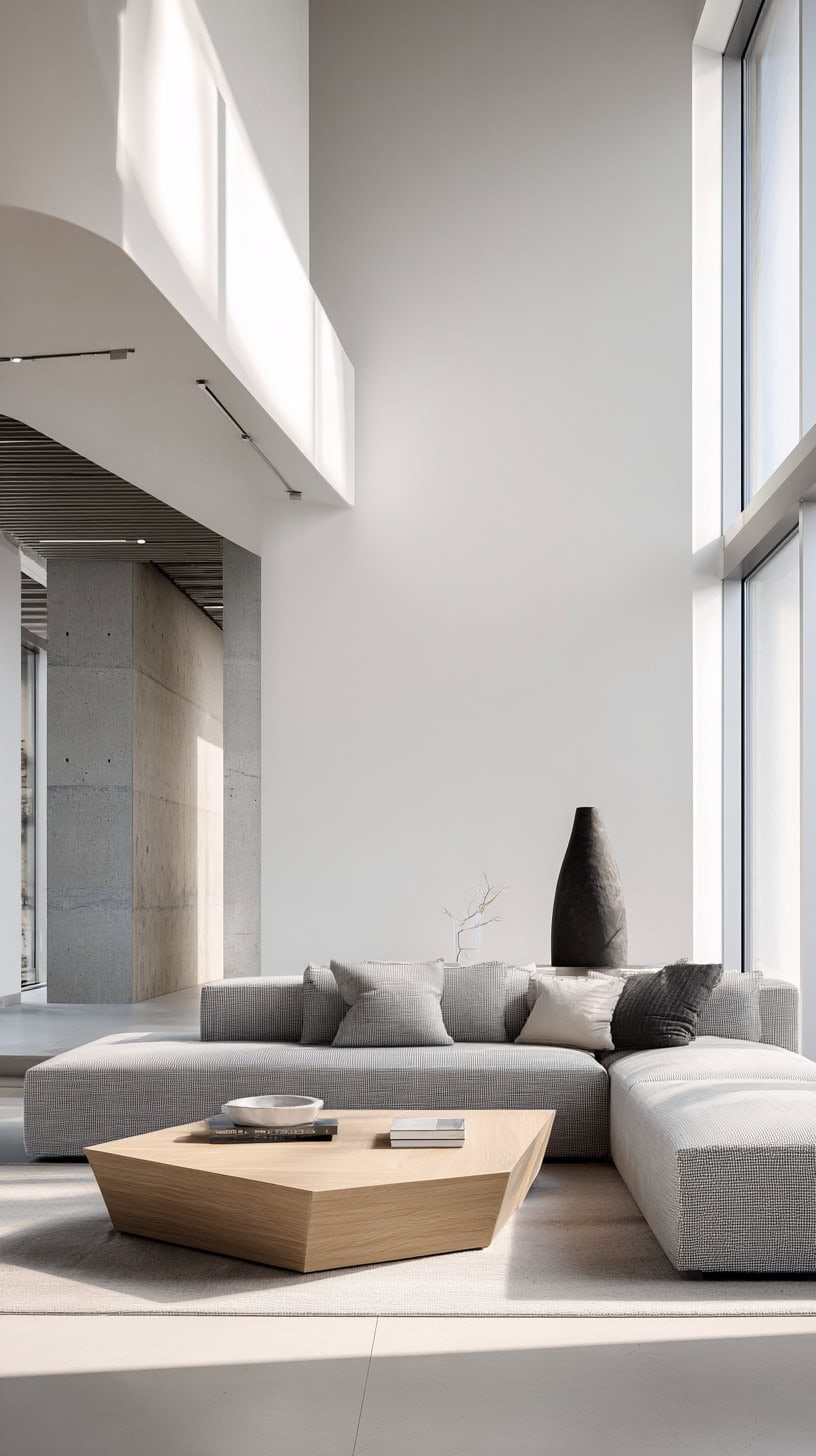 Contemporary Living Room Vibes with a Neutral Sofa - Image 2
