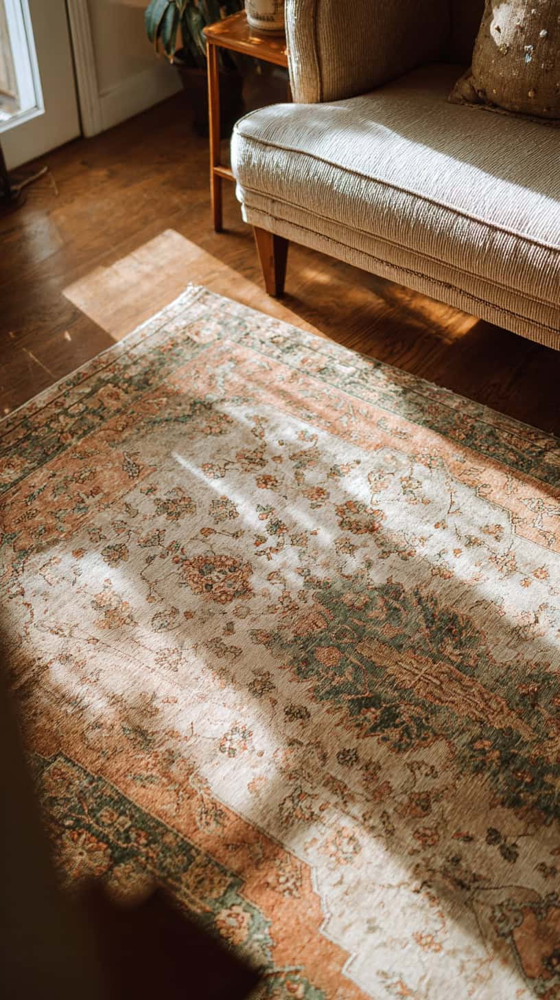 Cottagecore Pattern Rug - Image 1