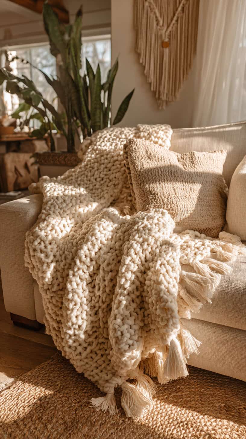 Cozy Oversized Throw Blanket - Image 1