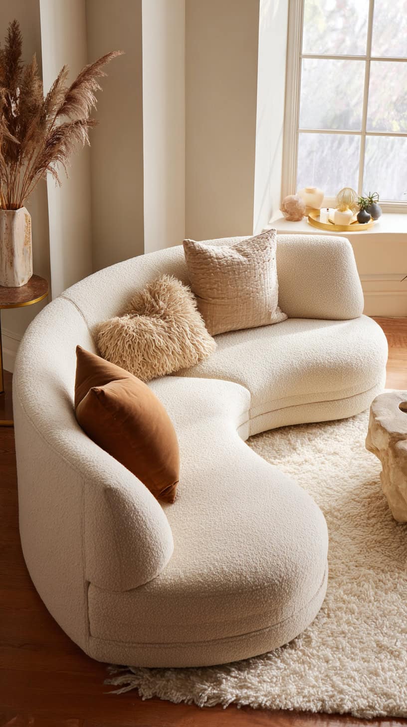 Curved Modular Sofa - Image 2