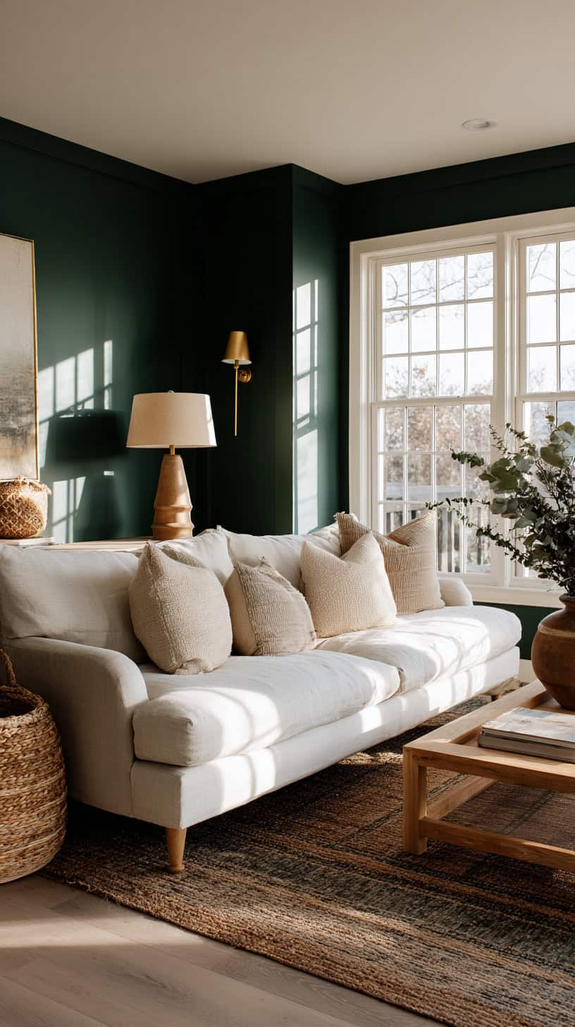Deep Forest Green Feature Walls - Image 1