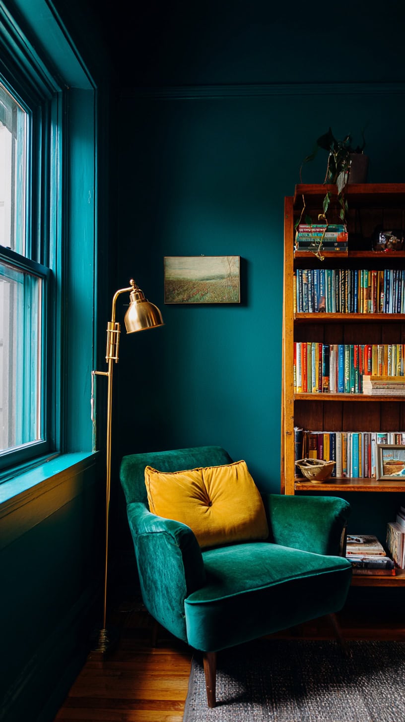 Deep Jewel Tone Walls - Image 2