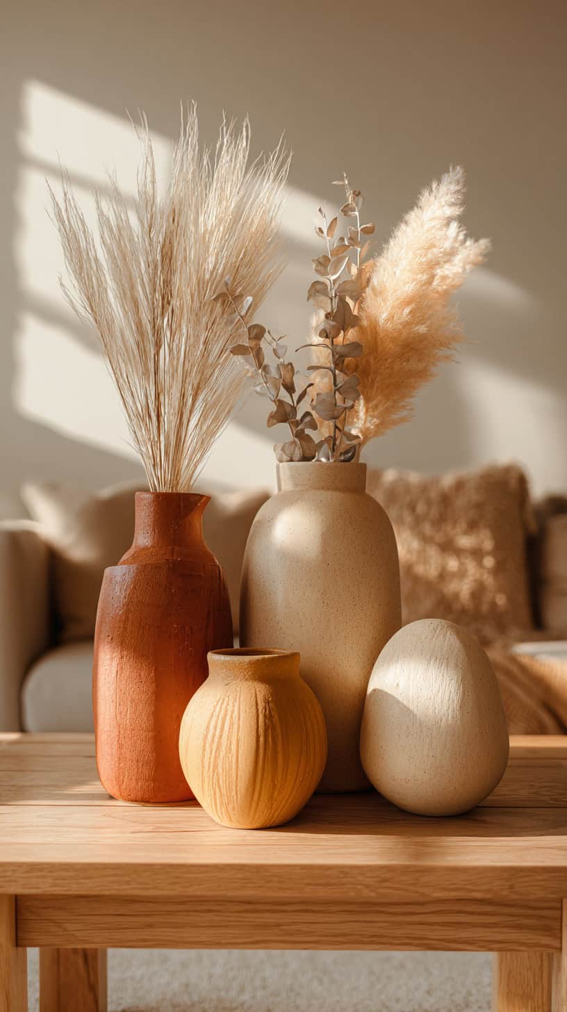 Earthy Clay Vase Collection - Image 1