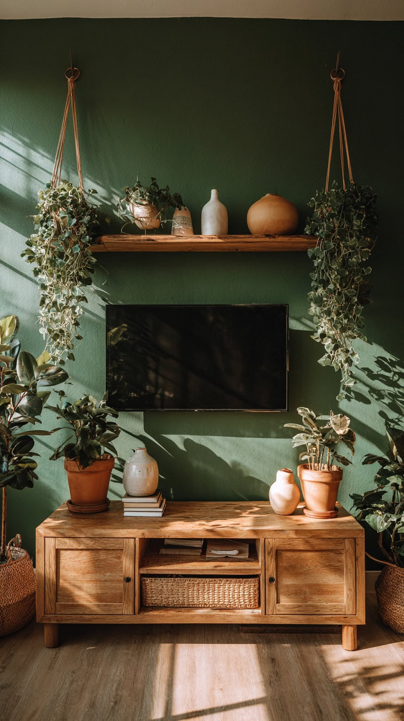 Earthy Green TV Focal - Image 2