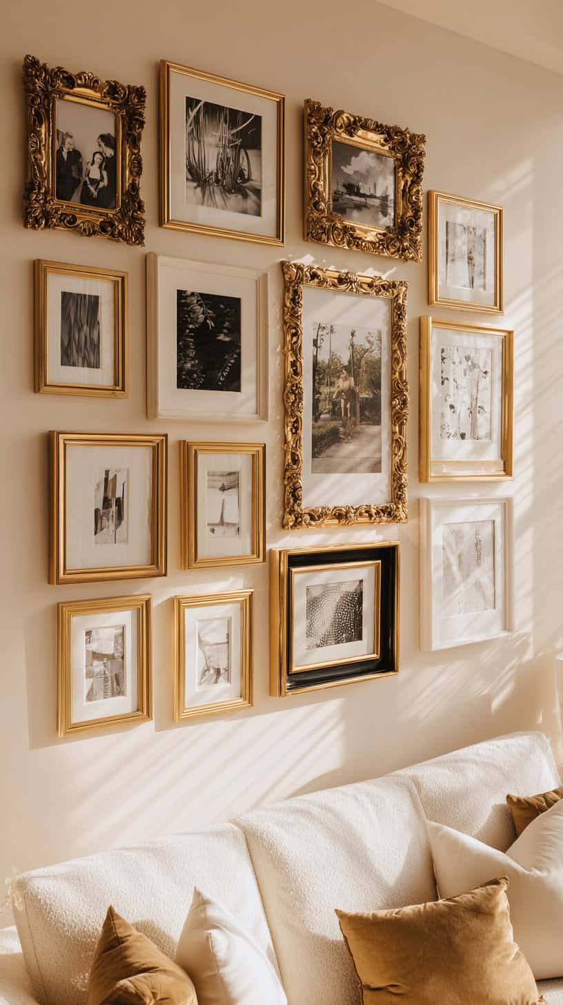 Elegant Gold Picture Frames - Image 2