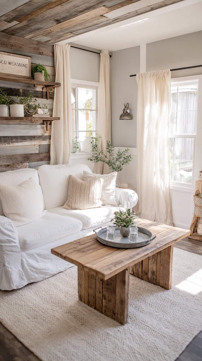Farmhouse Living Room Twists for Small Spaces - Image 2