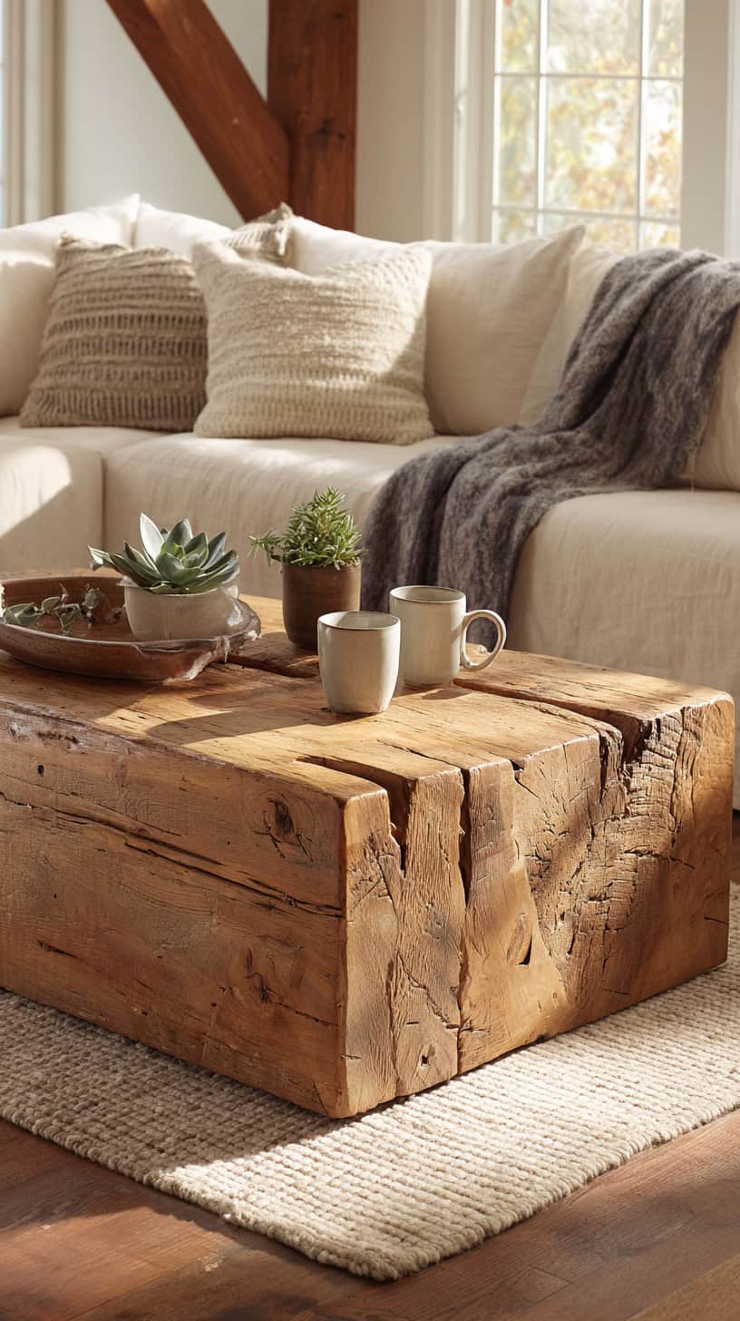 Farmhouse Wood Table - Image 1