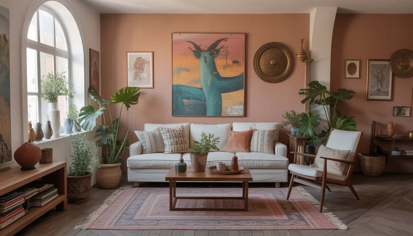 Bohemian Eclectic Living Room Inspiration for a Cozy and Artistic Home