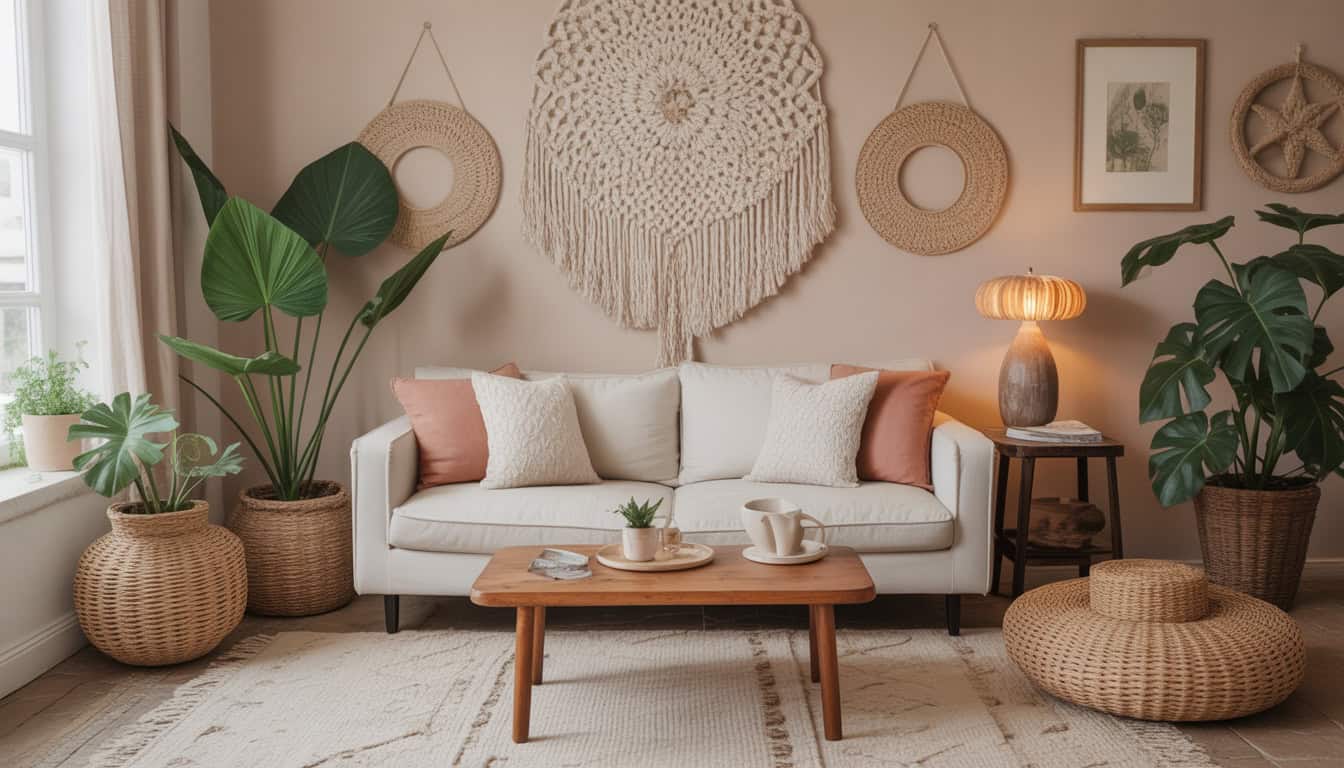 17 Boho Aesthetic Living Room Decor Ideas for a Relaxed and Trendy Home