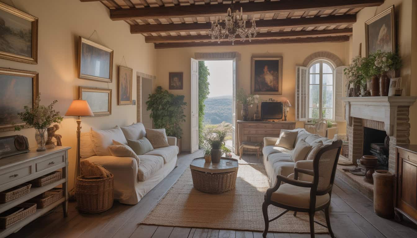 Cozy French Country Living Room Ideas For Rustic Elegance