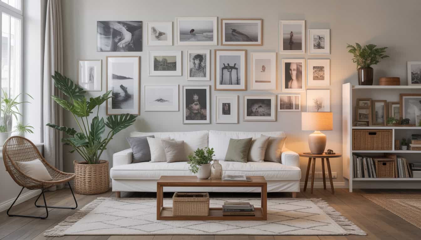 How To Create a Stunning Gallery Wall That Becomes the Focal Point