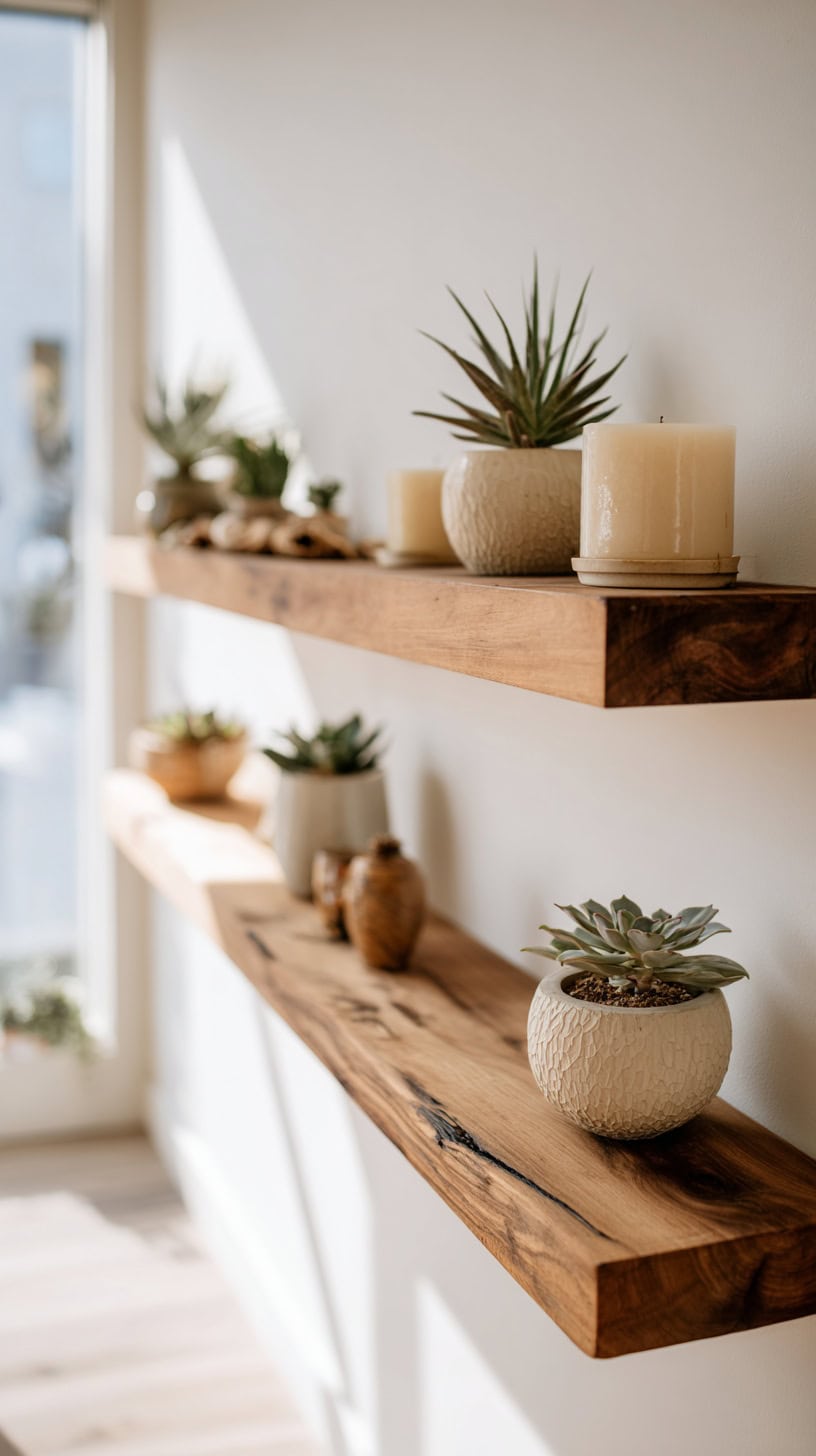 Floating Wooden Shelves - Image 2