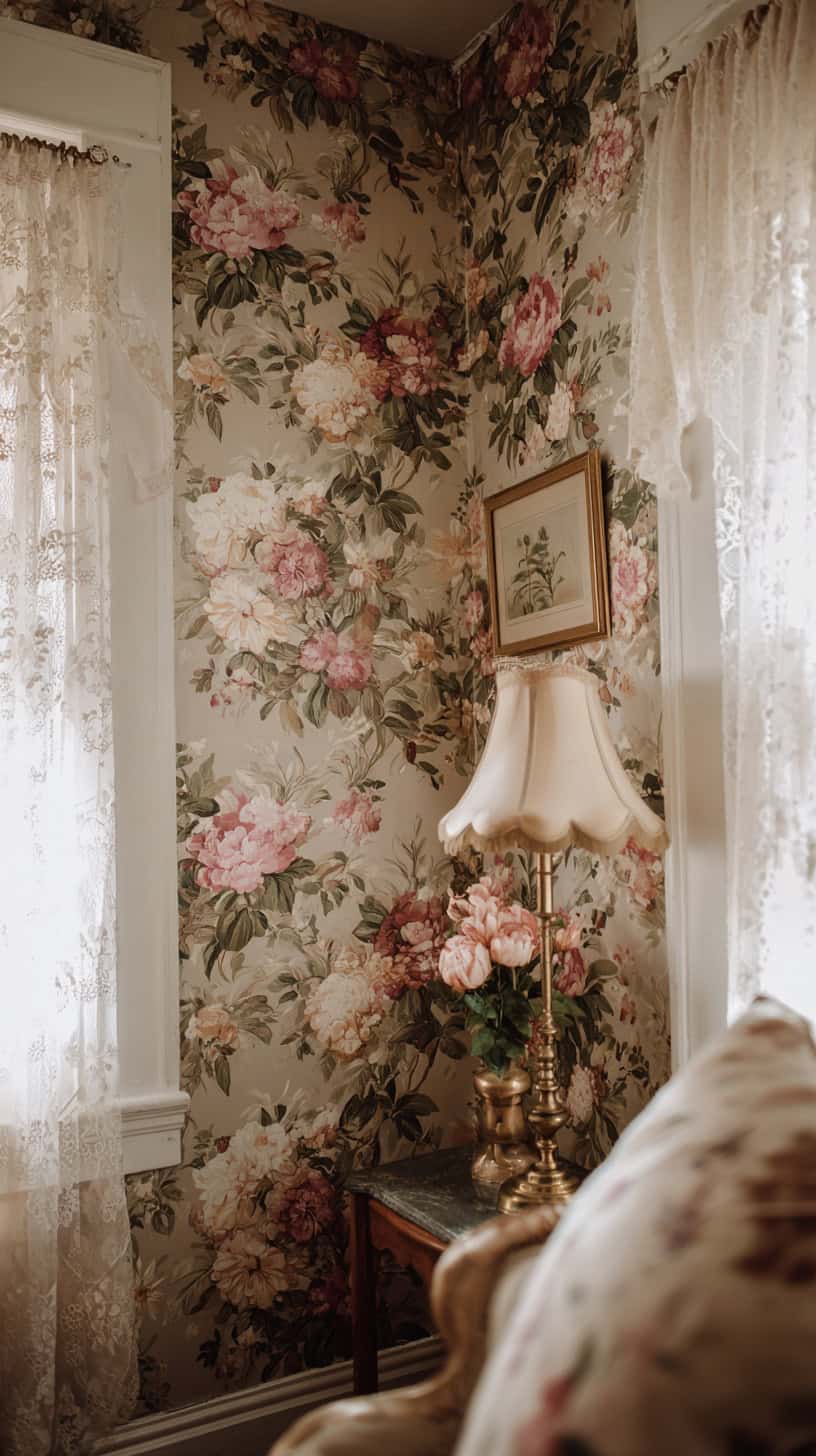 Floral Pattern Wallpaper - Image 2