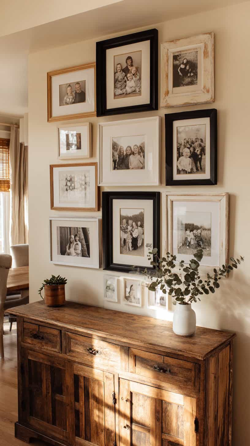 Framed Family Photo Gallery - Image 1