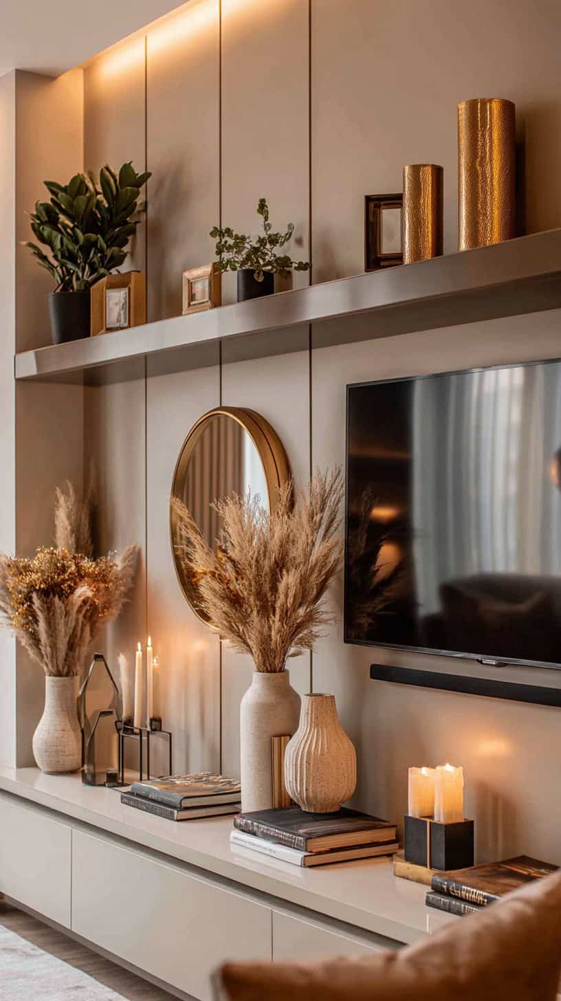 Gorgeous Tv Wall Decor Design to Wow Your Guests - Image 2