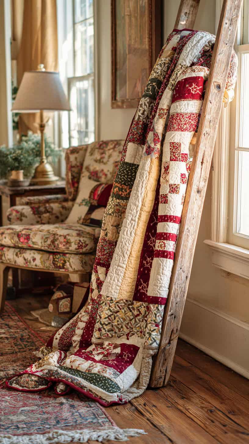 Heirloom Quilt Drape - Image 1