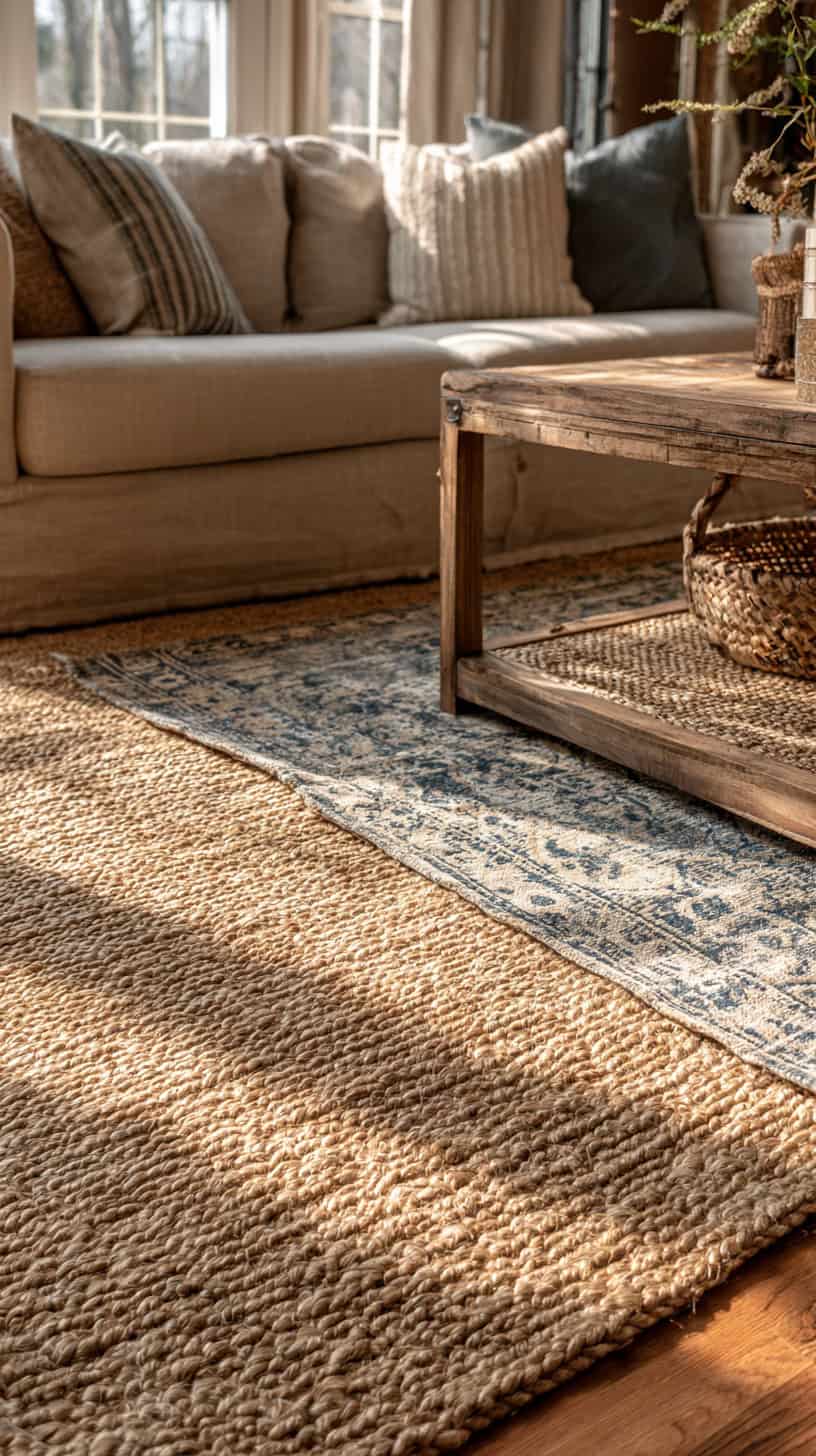 Jute Area Rug Layers - Image 2
