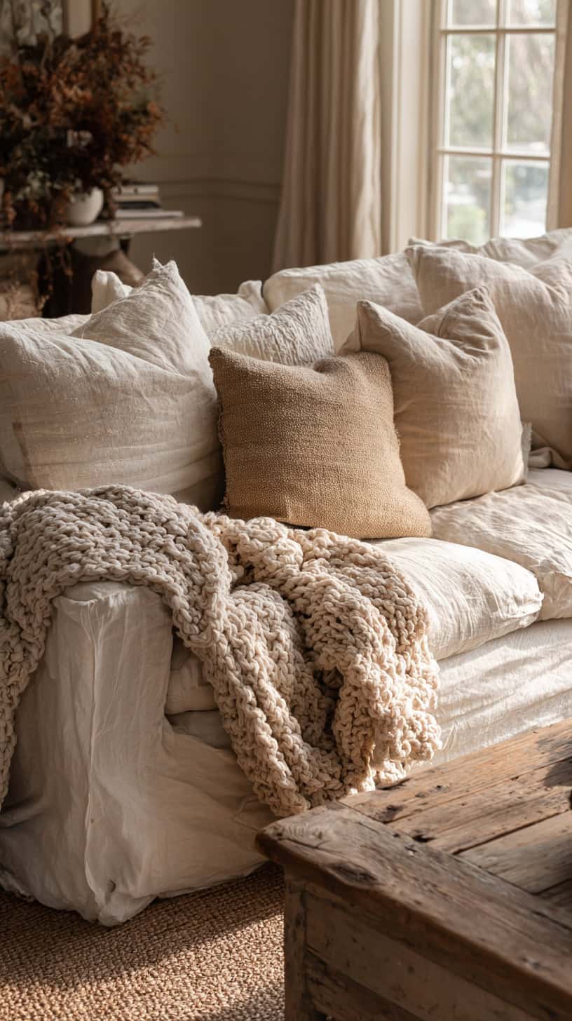 Layered Textures and Comfortable Furniture That Actually Gets Used - Image 1